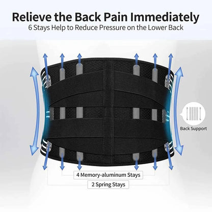 Men/Women Waist Trainer Lumbar Support